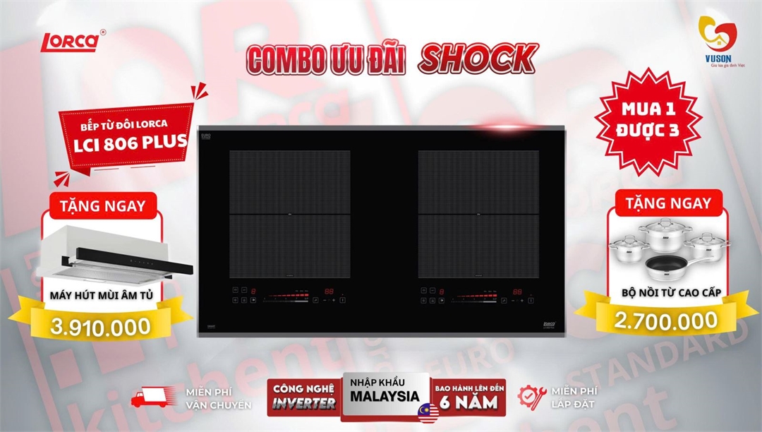 LORCA - NẮNG HÈ RỰC LỬA - COMBO SHOCK 806Plus